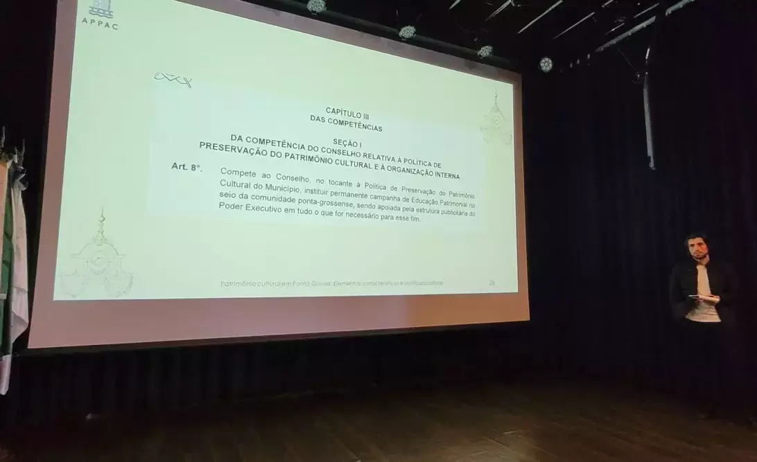 APPAC finaliza curso sobre patrimônio cultural urbano em PG 